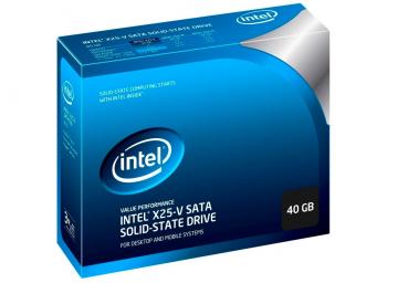 Ổ cứng SSD 40GB Intel SSD X25-V Series 2.5in SATA 3Gb/s, 34nm, MLC