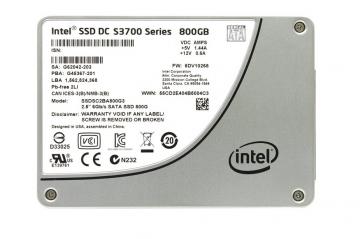 Ổ cứng SSD 800GB Intel DC S3700 Series 2.5in SATA 6Gb/s, 25nm, MLC