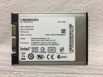 Ổ cứng SSD 160GB Intel SSD X18-M Series 1.8in microSATA 3Gb/s, 50nm, MLC