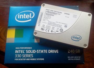 Ổ cứng SSD 240GB Intel SSD 330 Series 2.5in SATA 6Gb/s, 25nm, MLC