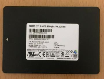 Ổ cứng SSD 3.84TB Samsung SM883 SATA 2.5 enterprise - MZ7KH3T8HALS