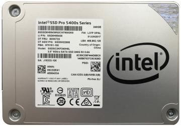 Ổ cứng 180GB Intel SSD Pro 5400s Series 2.5in SATA 6Gb/s, 16nm, TLC