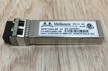 NVIDIA Mellanox MFM1T02A-SR 10GBase-SR SFP+ LC 850nm Optical Transceiver